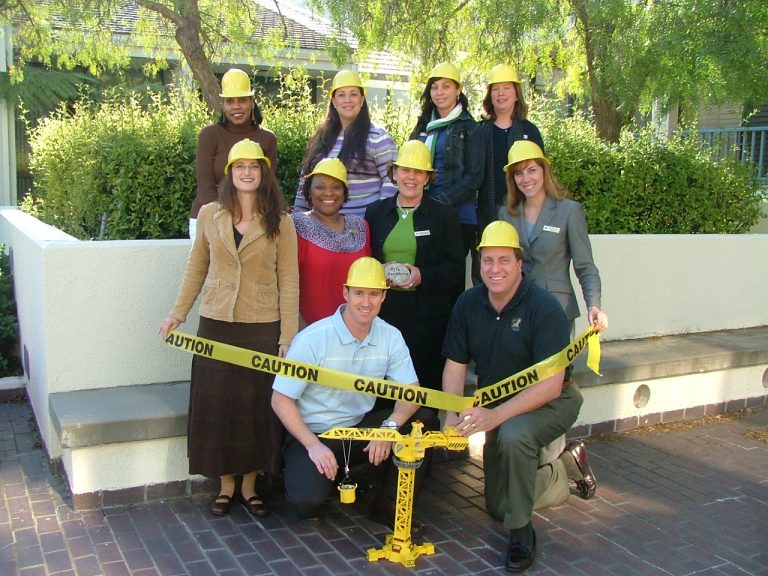 The Portola Resort and Spa in Monterey, CA gets into the spirit of the training program’s “constructing sales” theme