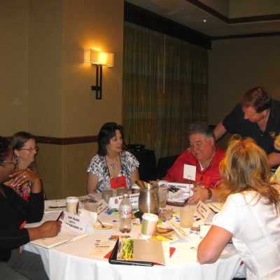 Gary at GAIN conf 2011 table